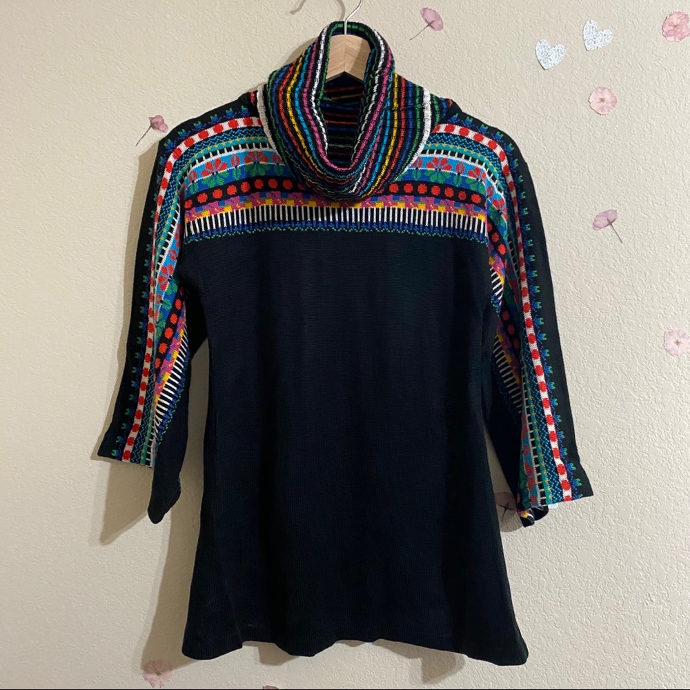 VTG Vicki Volts - 70s Turtleneck Sweater